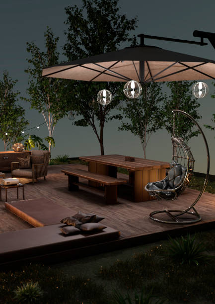 istock 3D illustration home theater outside 1274819060