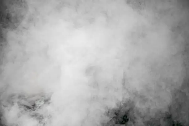 Photo of Smoke monochrome abstract background