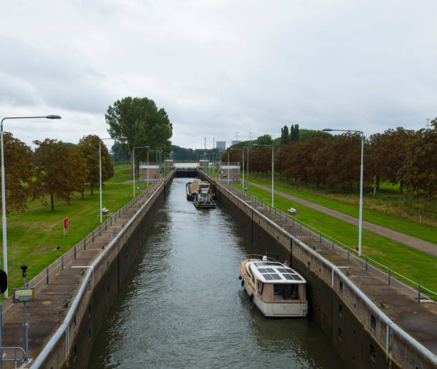 istock boat lock 15 in limburg river 1274854824