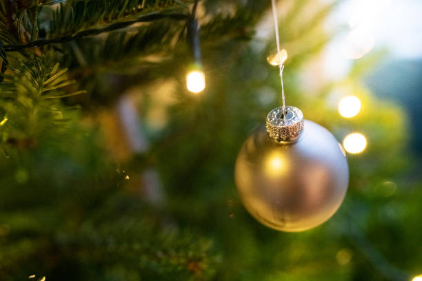 istock Christmas balls on the Christmas tree, Germany 1274869100