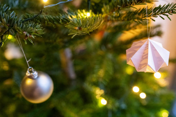 istock Christmas balls on the Christmas tree, Germany 1274876447