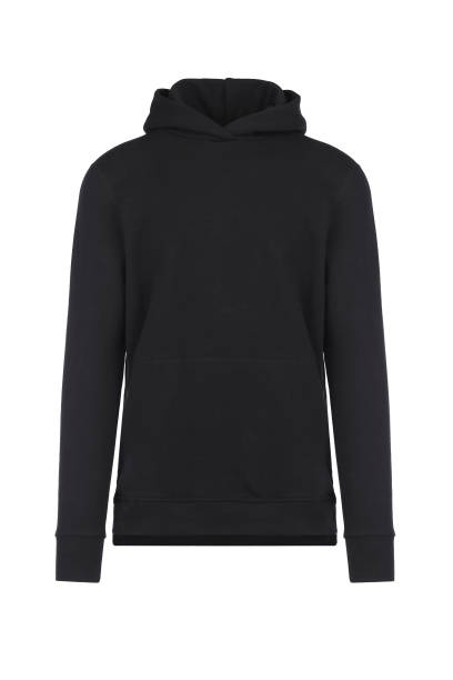 istock Black sweatshirt with a hood 1274918603