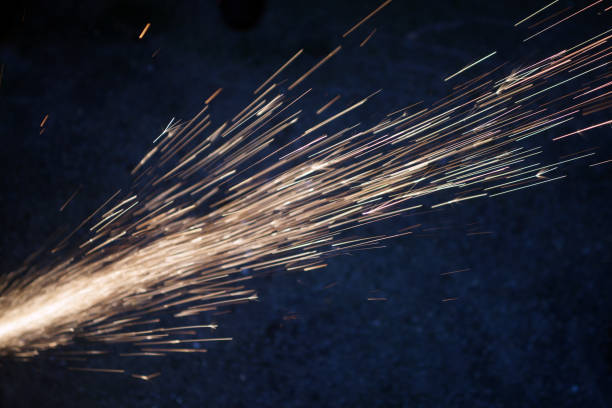DescriptionConcept of sparkles, flame and light
