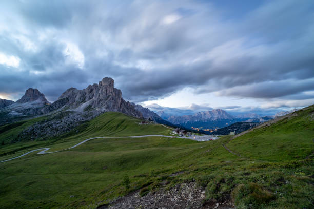 istock Giau Pass at the Blue Hour 1275010123
