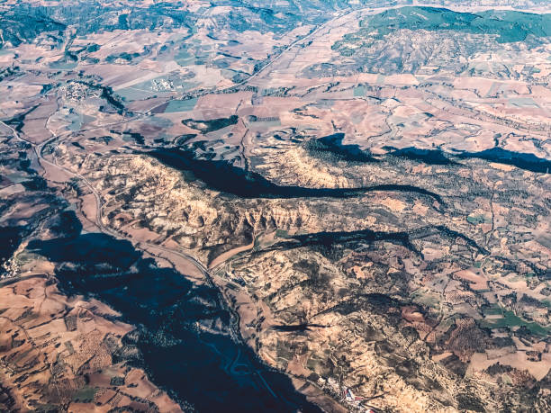 istock High Angle View Of Rock Formations On Land 1275113319