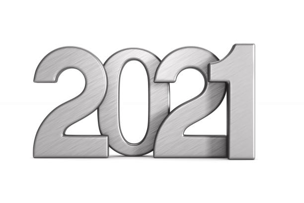 istock 2021 new year. Isolated 3D illustration 1275113755