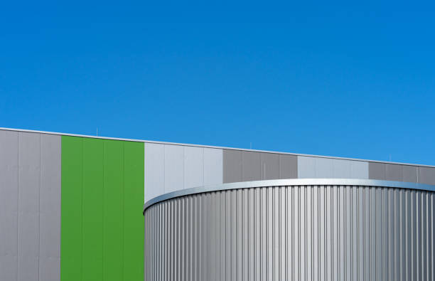 istock Low Angle View Of Building Against Clear Blue Sky 1275114108