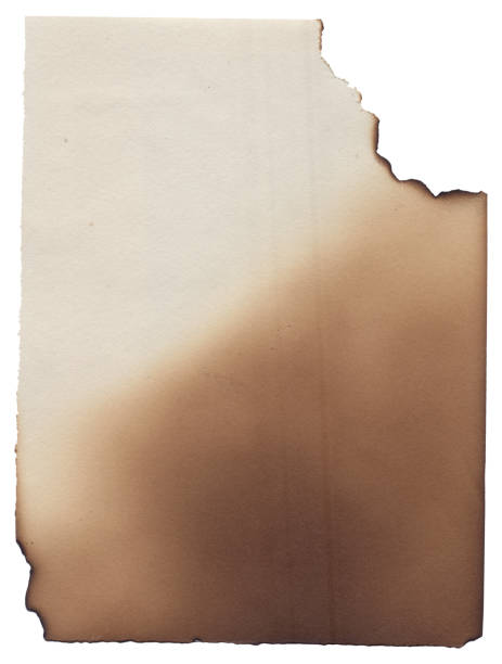 istock Old vintage texture retro paper with burned edges, stains and scratches background 1275139317