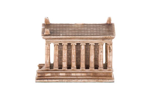 istock ancient european building with columns isolated on white background 1275144245