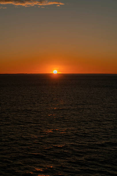 istock Beautiful cloudscape over the sea, sun rise shot 1275146676