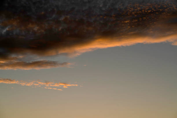 Beautiful cloudscape over the sea, sun rise shot