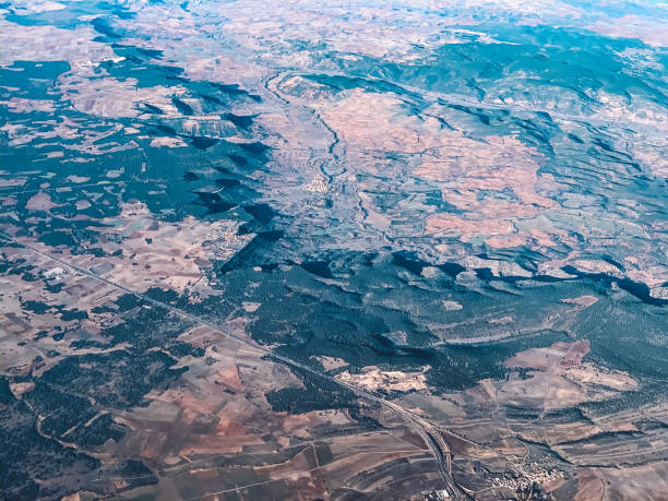 istock Aerial View Of Dramatic Landscape 1275167943