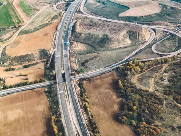 istock High Angle View Of Highway In City 1275175602