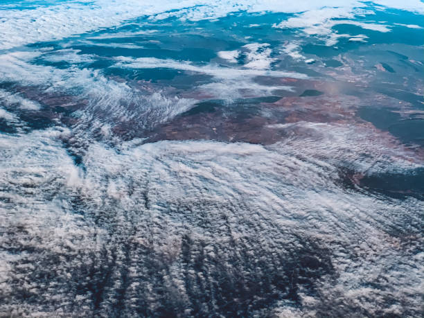 istock Aerial View Of Land Covered By Clouds 1275175618