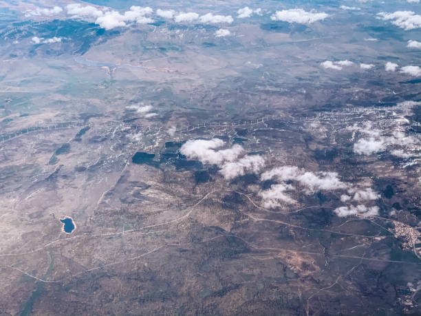 istock High Angle View Of Clouds Over Landscape 1275175665