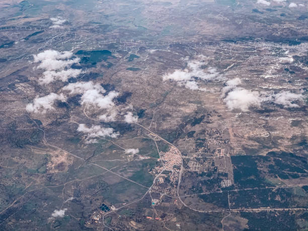 istock High Angle View Of Cultivated Land 1275175683