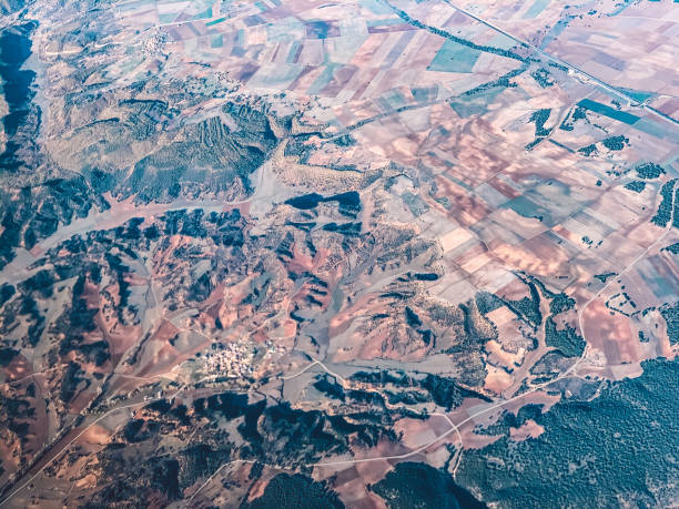 istock Aerial View Of Dramatic Landscape 1275175733