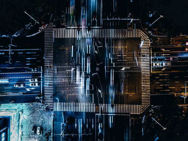 istock City Street Crossing at Rush Hour 1275195889