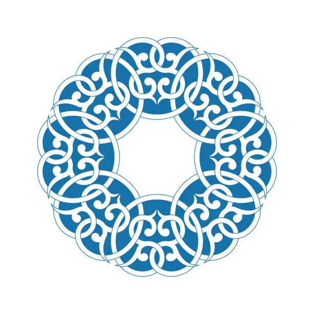 Vector illustration of Knot Ornaments of China Style