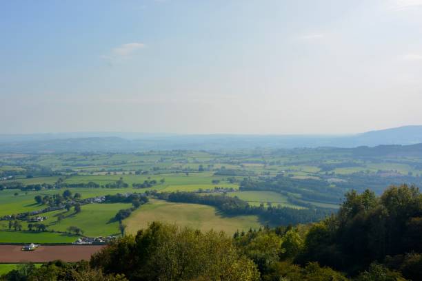 istock Welsh landscape from Brecon Beacons to Abergavenny 1275294130