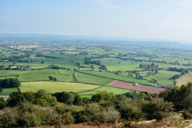 istock Welsh landscape from Brecon Beacons to Abergavenny 1275295330