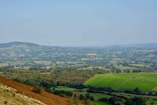 istock Welsh landscape from Brecon Beacons to Abergavenny 1275295489