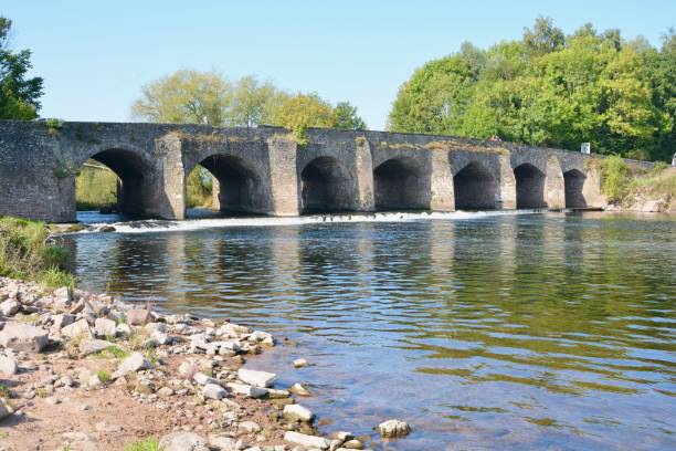 istock The River Usk and Castle Meadow in Abergavenny 1275297355