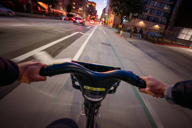 istock City cycling at night 1275297488