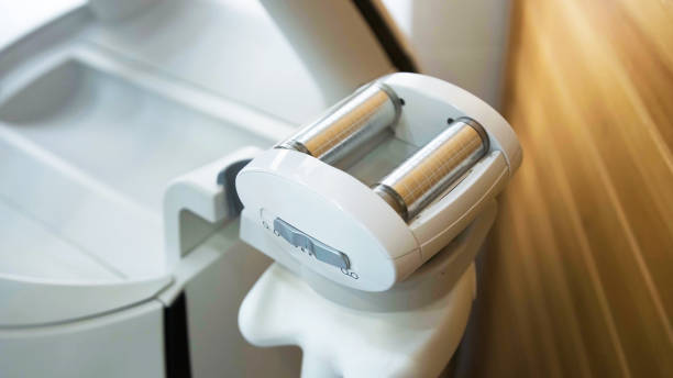 istock Lpg massage device different attachments. In the white office 1275328901