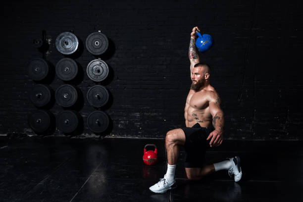 only a kettlebell