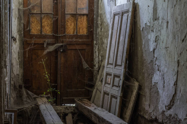 istock closed door from a old castle 1275397694