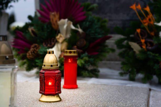 istock rememberance candle lanterns in the cemetery on all saints day 1275422798