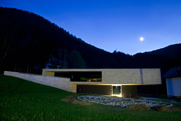 Round Building Alps 2,400+ Modern House Alps Stock Photos, Pictures & Royalty-Free Images ...