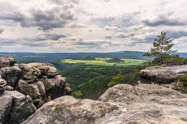 istock panoramic view on kaiserkrone in saxon switzerland, germany 1275625922