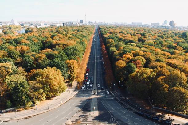 istock View of road in Tiergarten 1275626083