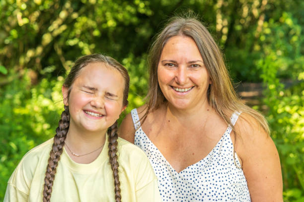 istock Mother and cyclist daughter 1275631460