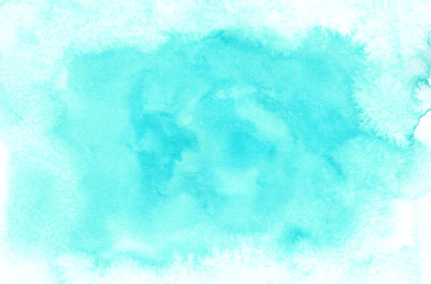 istock Abstract colorful watercolor background. Watercolor wet texture. Light blue romantic illustration. Abstract art hand paint. Original artwork. Color splashing on paper. Aquarelle texture 1275643465