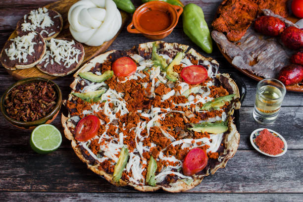 istock Tlayuda Mexican Traditional Food from Oaxaca Mexico 1275661164