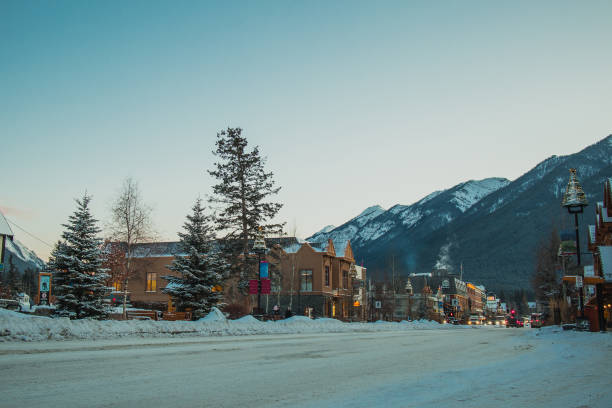 istock Main road through the city of Banff 1275671949