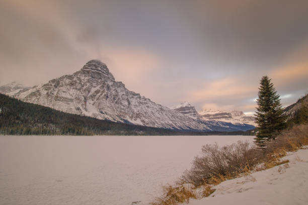 istock View of Mount Chephren during early morning hours 1275674960