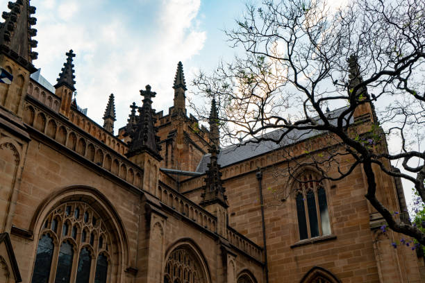istock Sydney City Townhall at dusk, Australia 1275676088