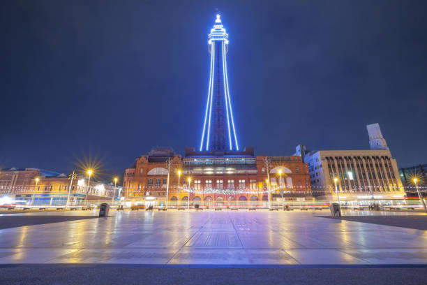 istock Blackpool Tower and Promenade Buildings. 1275677963