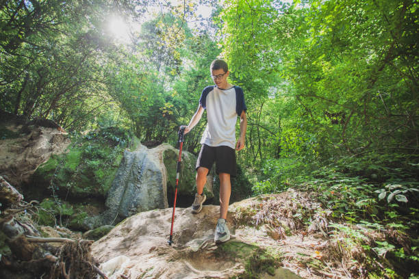 istock Exploring the mountains waterfall and enjoying in nature 1275678726