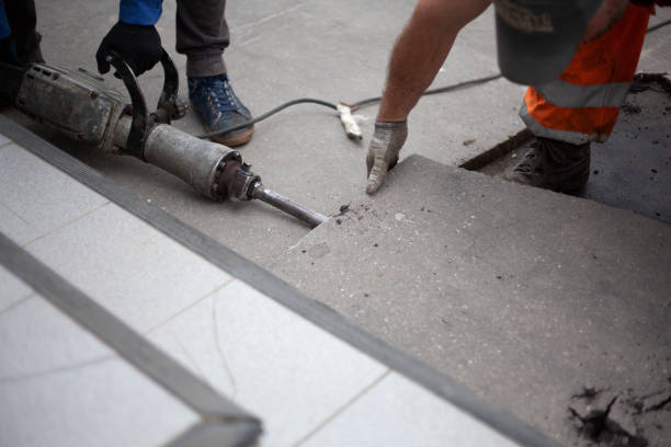 istock Removal of asphalt. 1275681205