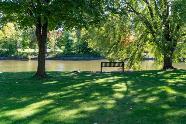 Enabling Garden and Riverside Park, Guelph, Ontario, Canada