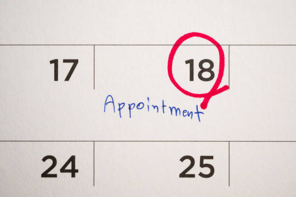 istock important appointment schedule write on white calendar page date close up 1275707466