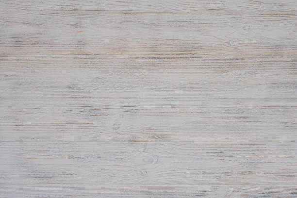 istock White textured wood background. View from above. 1275708351
