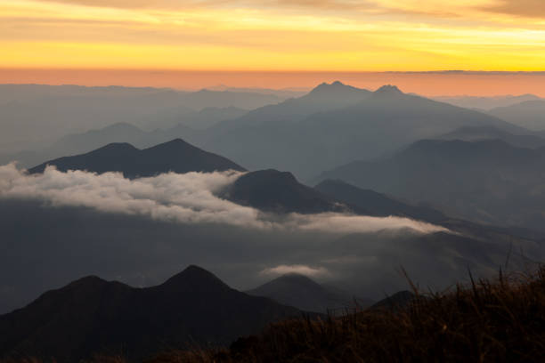 istock Mountain landscape at afternoon - sunset 1275715288