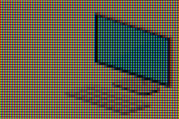 istock LED IPS monitor screen in extreme closeup macro magnification 1275724139