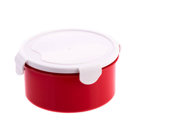 istock Container With Lid For Food; On White Background. 1275739993